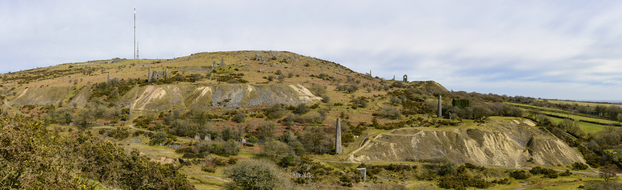 South Caradon Mine Panorama 1